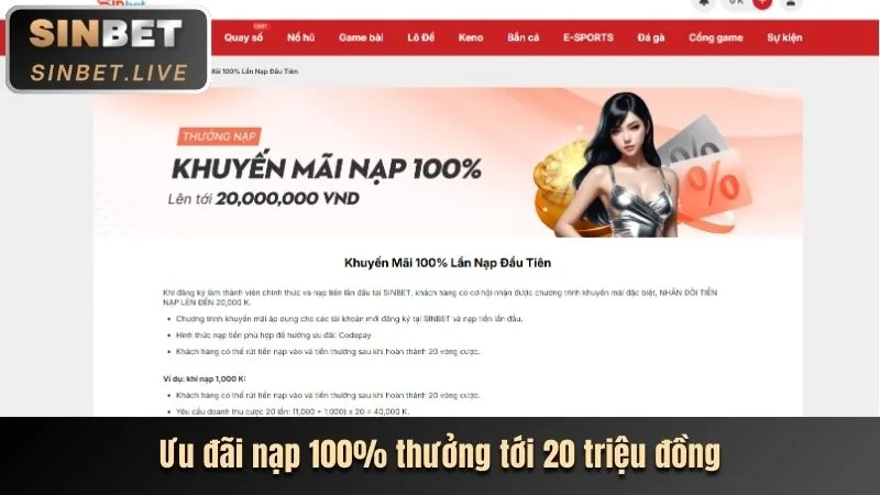 Hình ảnh minh họa bước 1 đăng ký OKCHOI: Truy cập trang chủ và tìm nút đăng ký